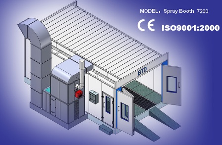 spray booth 7200  Made in Korea